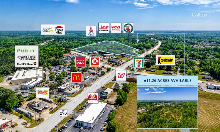 5831 Reidville Rd, Moore, SC à louer - Aérien – Image 2 sur 4