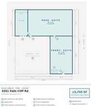 3201 Falls Cliff Rd, Baltimore, MD à louer Plan d’étage– Image 1 sur 1