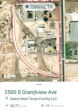 2500 S Grandview Ave, Odessa, TX - VUE AÉRIENNE  vue de carte - Image1