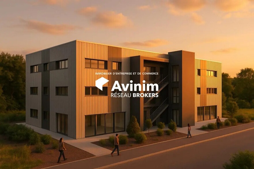 Local commercial dans Chevry à louer - Photo de l’immeuble – Image 1 sur 3