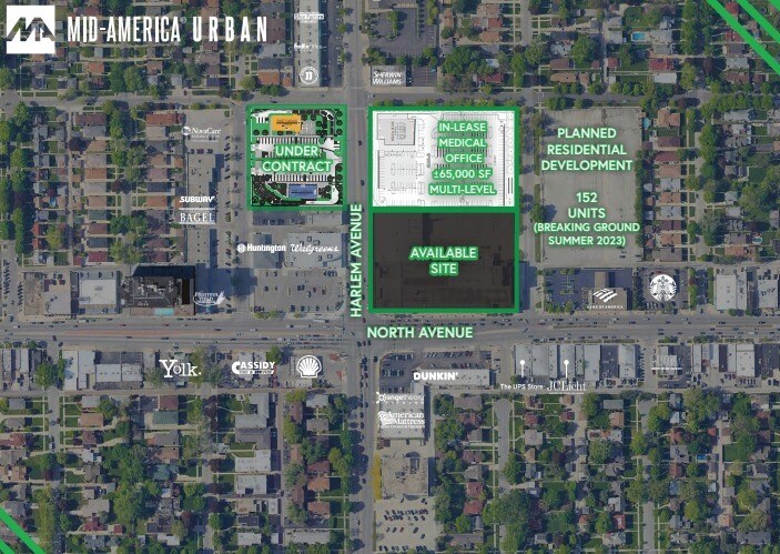 1601 N Harlem Ave, Chicago, IL à louer Photo de l’immeuble– Image 1 sur 2