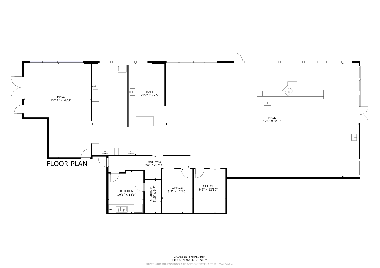 18009 Highway 99, Lynnwood, WA à louer Plan d’étage– Image 1 sur 7