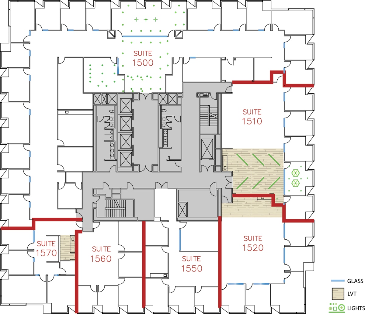 5 Park Plaza, Irvine, CA à louer Plan d’étage– Image 1 sur 1