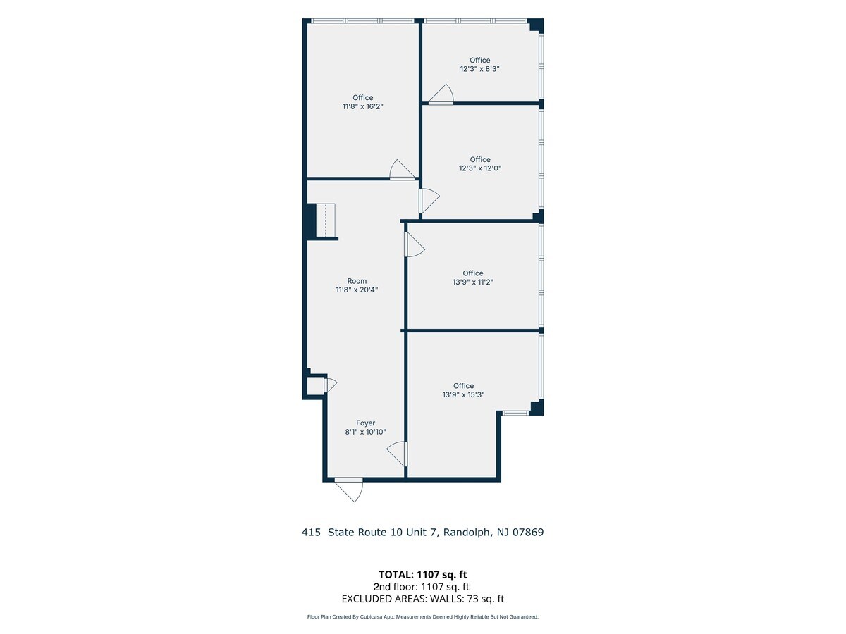 415 State Route 10, Randolph, NJ 07869 - Lot 7 - - Plan d’étage - Image 1 of 1