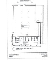 1900-1950 Boul Saint-Régis, Dorval, QC à louer Plan d’étage– Image 2 sur 4