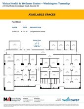 239 Hurffville Crosskeys Rd, Sewell, NJ à louer Plan d’étage– Image 1 sur 1