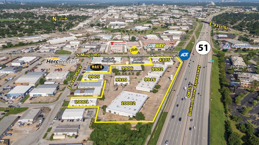 4305 S Mingo Rd, Tulsa, OK à louer - Photo de l’immeuble – Image 2 sur 11