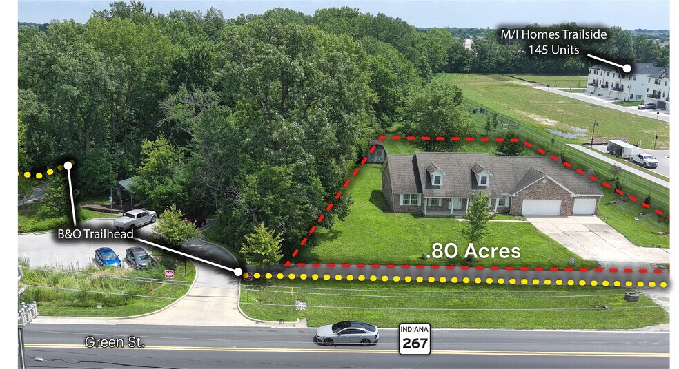 3575 N State Road 267, Brownsburg, IN à vendre - Aérien – Image 1 sur 12