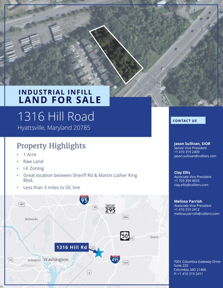1316 Hill Rd, Hyattsville, MD à vendre - Photo de l’immeuble – Image 1 sur 1