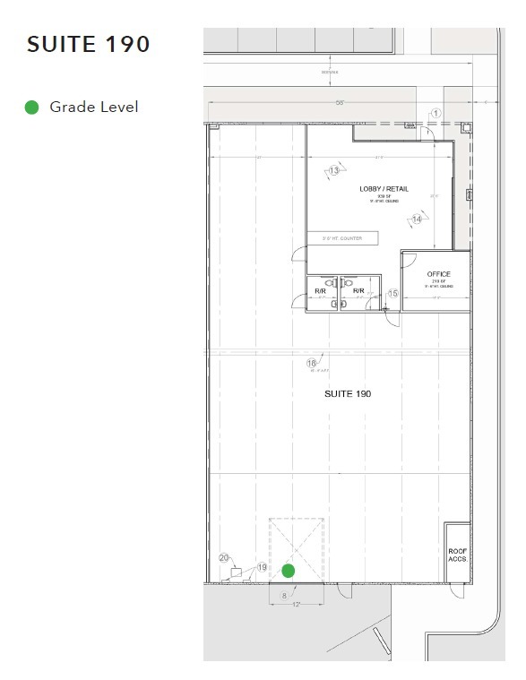 4625 W McDowell Rd, Phoenix, AZ à louer Plan d’étage– Image 1 sur 1