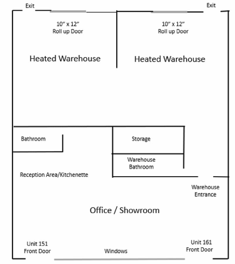 1129 Corporation Pky, Raleigh, NC 27610 - Lot 151 & 161 -  - Plan d’étage - Image 2 of 7
