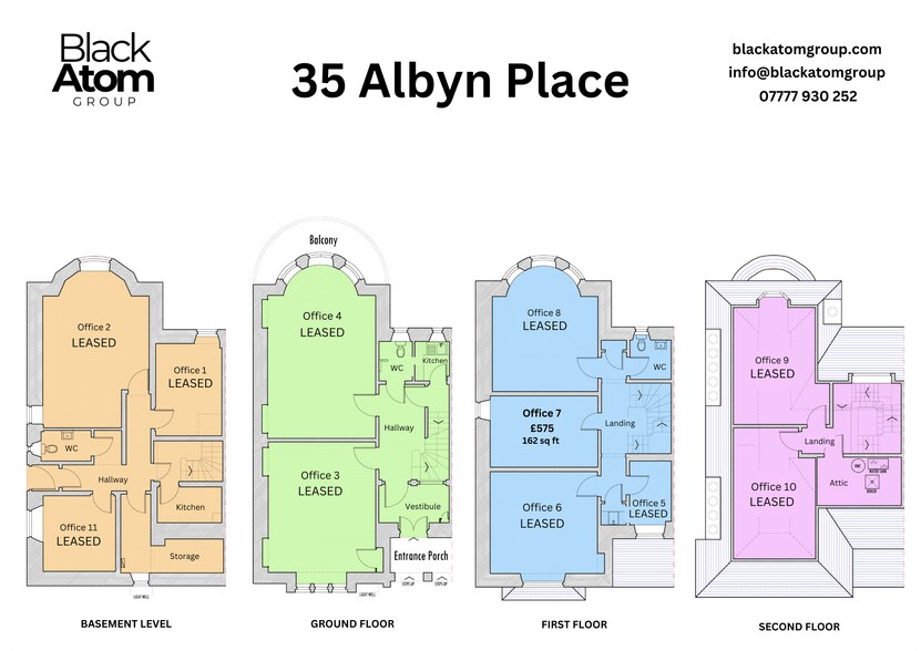 35 Albyn Pl, Aberdeen à louer - Photo de l’immeuble – Image 2 sur 10