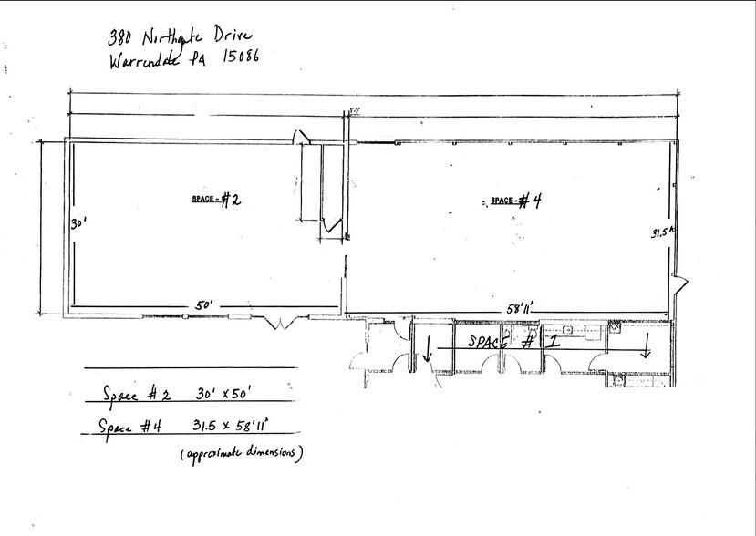380 Northgate Dr, Warrendale, PA à louer - Plan d’étage – Image 2 sur 2
