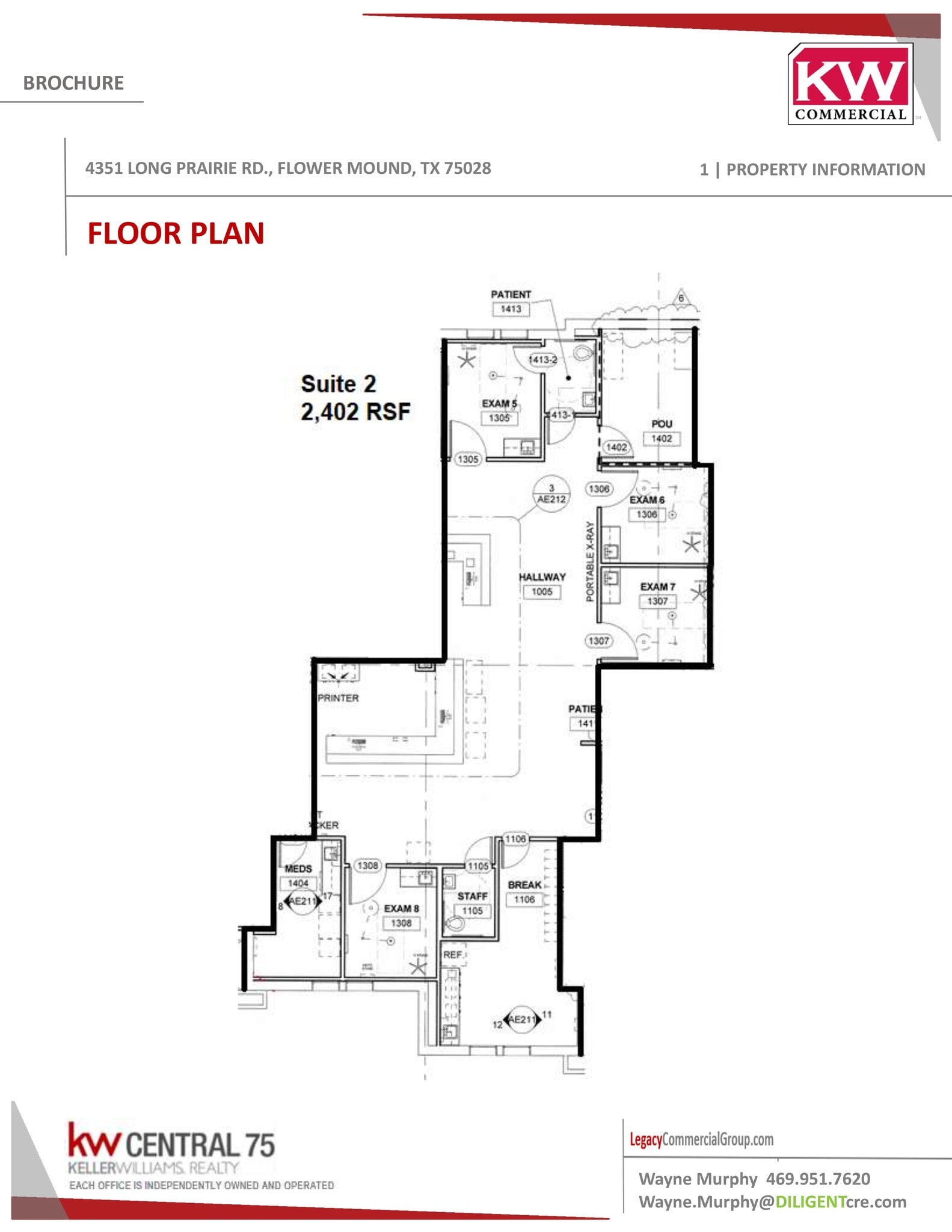 4351 Long Prairie Rd, Flower Mound, TX à louer Plan de site– Image 1 sur 1
