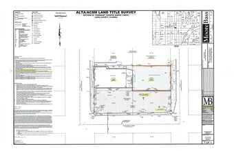 313 N Monroe St, Tallahassee, FL à louer Plan de site– Image 2 sur 4