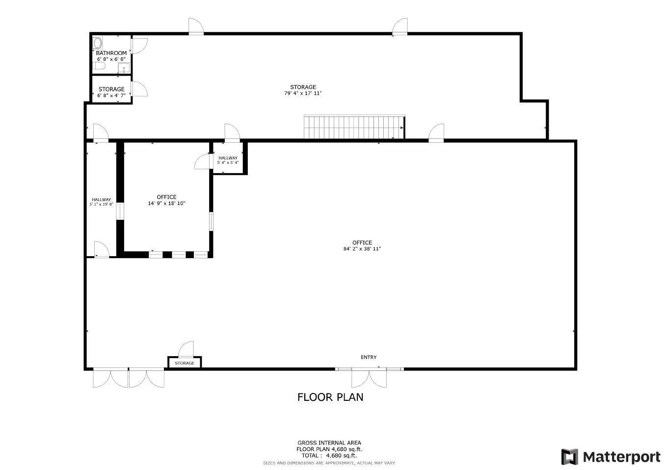 4802 Indianapolis Blvd, East Chicago, IN à louer Plan d’étage– Image 1 sur 1