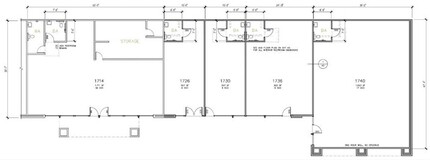 1714-1740 Euclid Ave, San Diego, CA à louer Plan d’étage– Image 1 sur 1