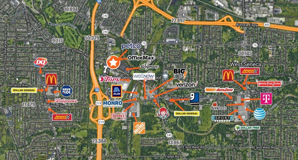 260-276 Orchard Park Rd, West Seneca, NY à vendre - Photo de l’immeuble – Image 3 sur 3