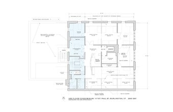 117 Saint Paul St, Burlington, VT à louer Plan d’étage– Image 1 sur 13
