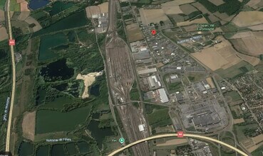 Norroy-le-Veneur - VUE AÉRIENNE  vue de carte