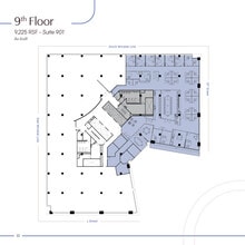 1220 L St NW, Washington, DC à louer Plan d’étage– Image 1 sur 1