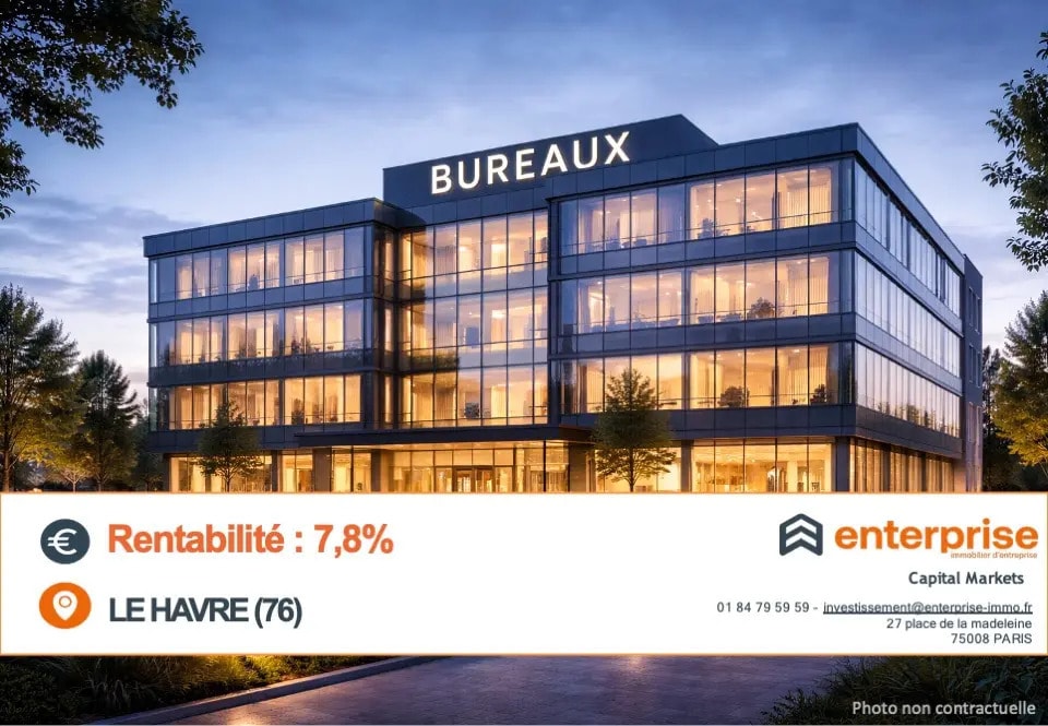 Bureau dans Le Havre à vendre Photo de l’immeuble– Image 1 sur 2
