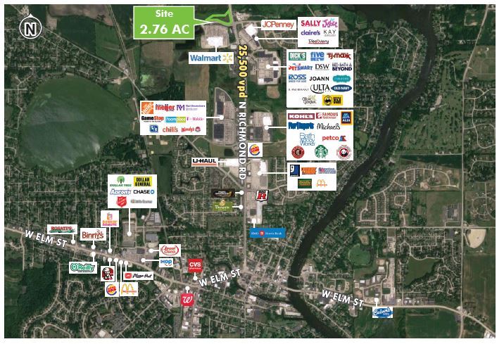 3801 Running Brook Farm Blvd, Johnsburg, IL à louer - Aérien – Image 3 sur 3