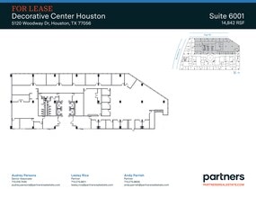 5120 Woodway Dr, Houston, TX à louer Plan de site– Image 1 sur 1