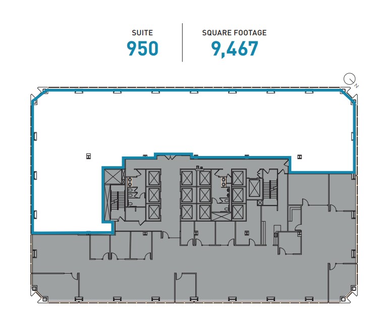 1111 3rd Ave, Seattle, WA à louer Plan d’étage– Image 1 sur 1
