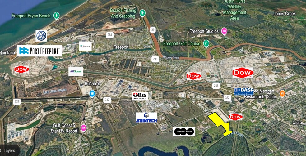 Hwy 227A & 434 Hwy, Freeport, TX à louer - Photo de l’immeuble – Image 2 sur 2