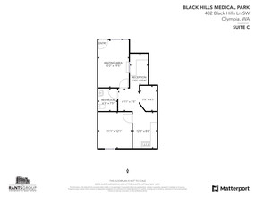 402 Black Hills Ln SW, Olympia, WA à louer Plan d’étage– Image 2 sur 12