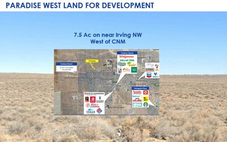 Plus de détails pour Paradise W, Los Ranchos De Abq, NM - Terrain à vendre