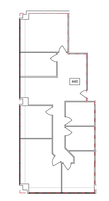 10150 100th St NW, Edmonton, AB à louer Plan d’étage– Image 1 sur 1