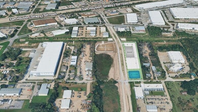 N Gessner & Derrington Rd, Houston, TX - Vue aérienne vue de carte