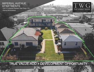Plus de détails pour 3141-3153 Imperial Ave, San Diego, CA - Logement à vendre