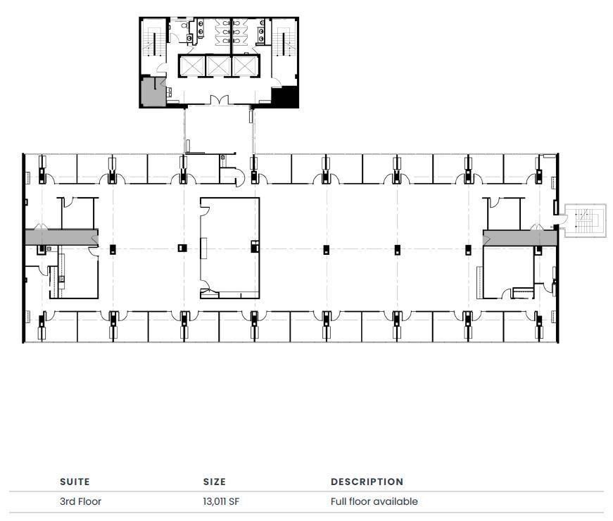 6010 Executive Blvd, Rockville, MD à louer Plan d’étage– Image 1 sur 9