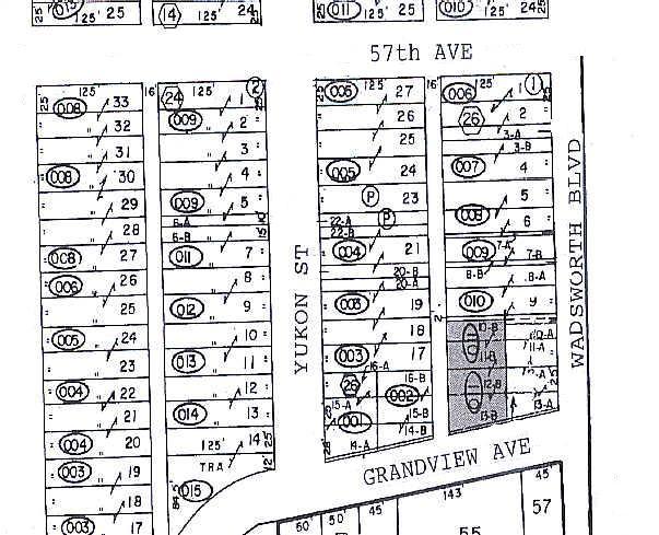 7605-7607 Grandview Ave, Arvada, CO à louer - Plan cadastral – Image 2 sur 39
