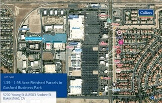 Plus de détails pour Gosford Business Park – Terrain à vendre, Bakersfield, CA