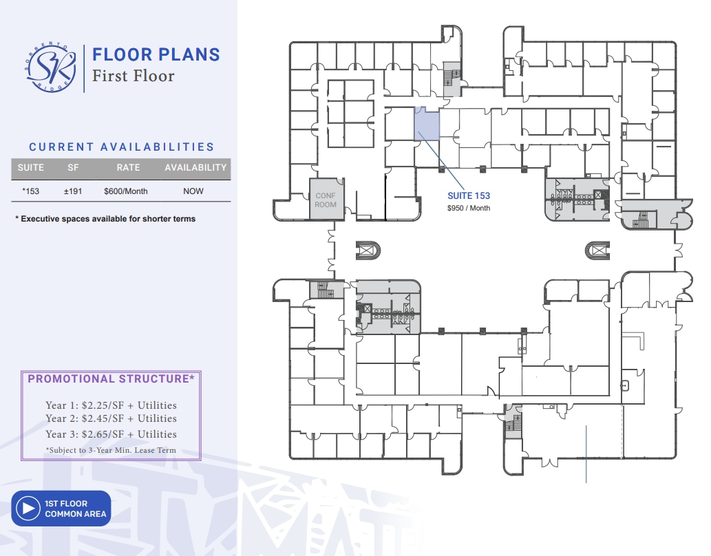 7220 Trade St, San Diego, CA à louer Plan d’étage– Image 1 sur 1