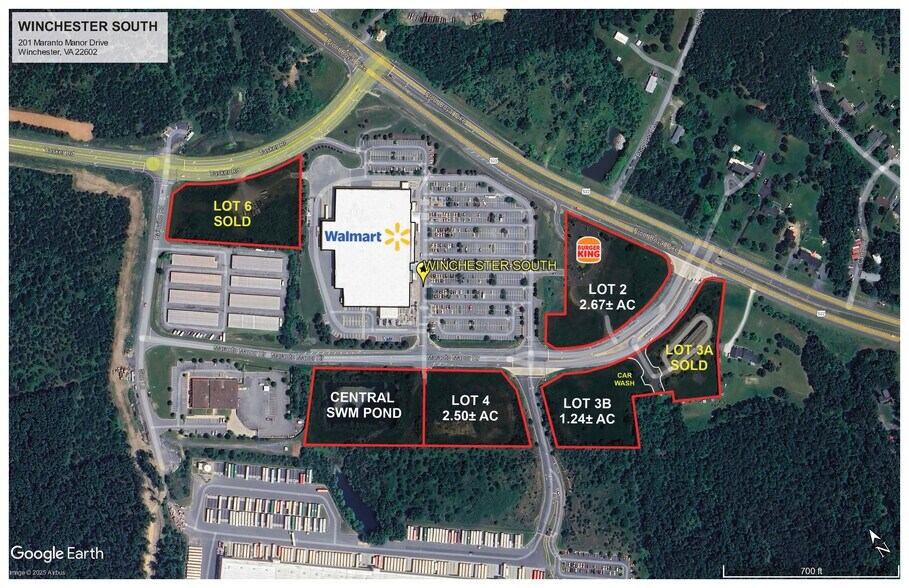 Maranto Manor Drive, Winchester, VA à vendre - Aérien – Image 3 sur 5