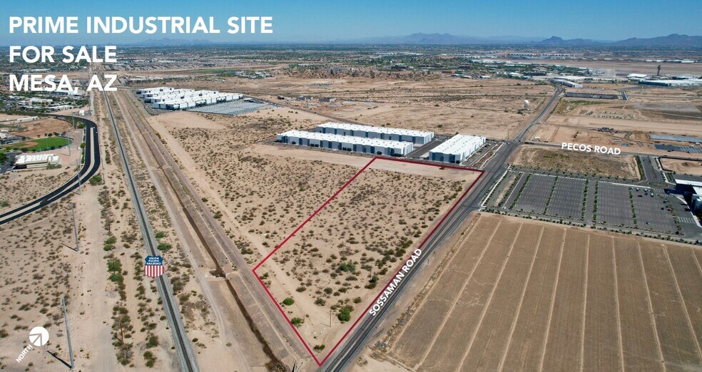 SWC Sossaman & Pecos Rd, Mesa, AZ à vendre - Photo principale – Image 1 sur 5