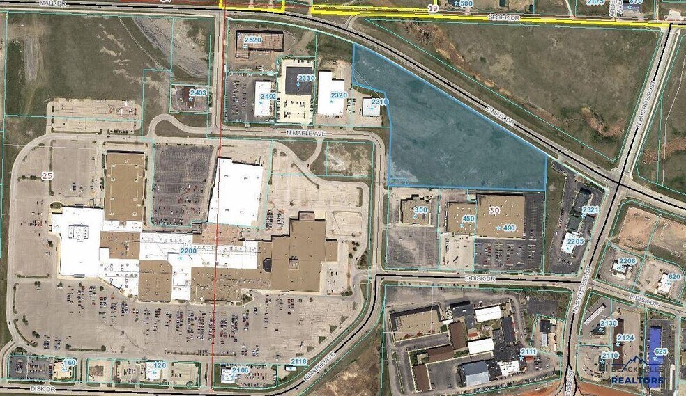 TBD N Mall Dr, Rapid City, SD à vendre - Plan cadastral – Image 2 sur 3