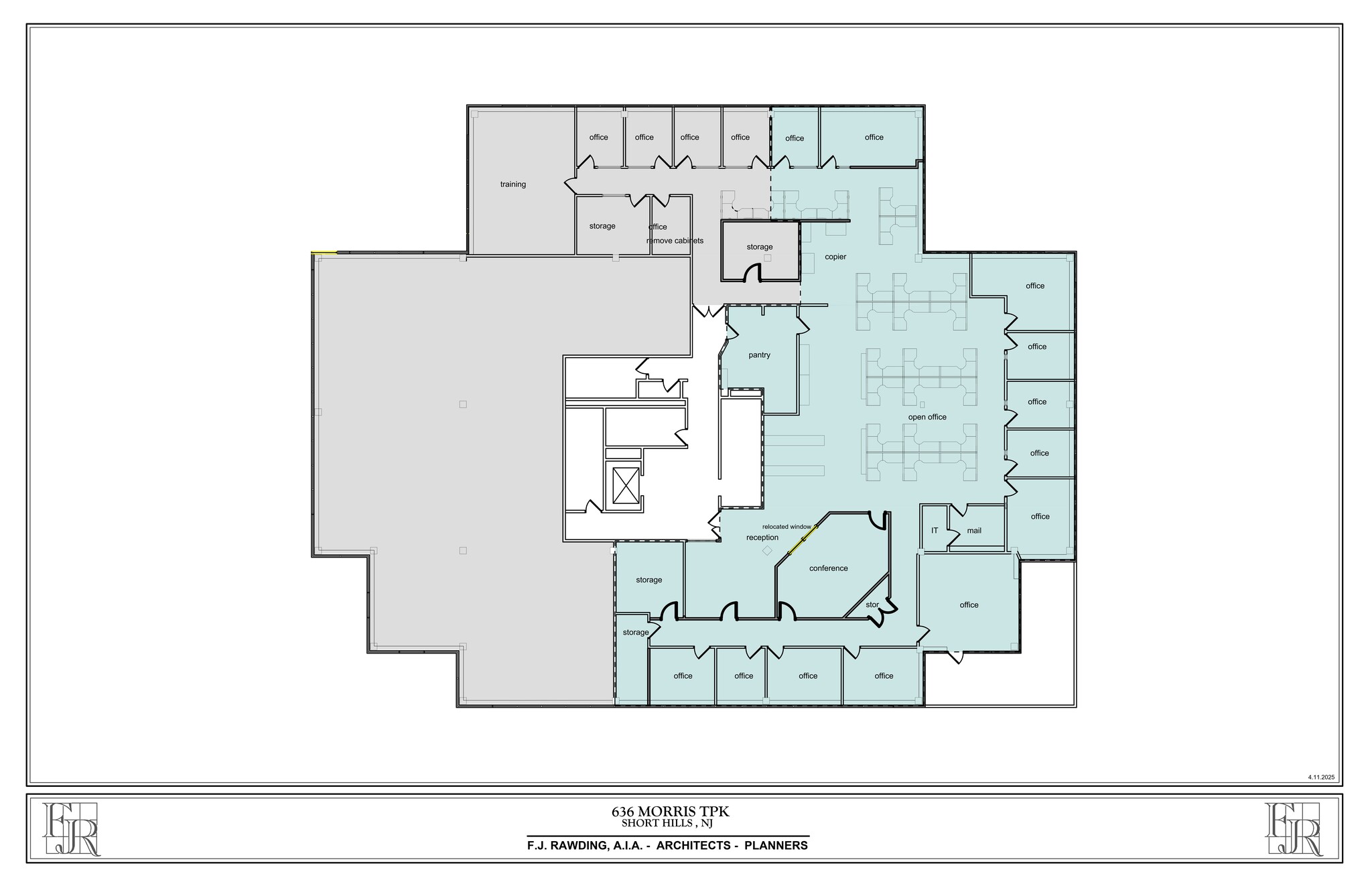 636 Morris Tpke, Short Hills, NJ à louer Plan de site– Image 1 sur 1