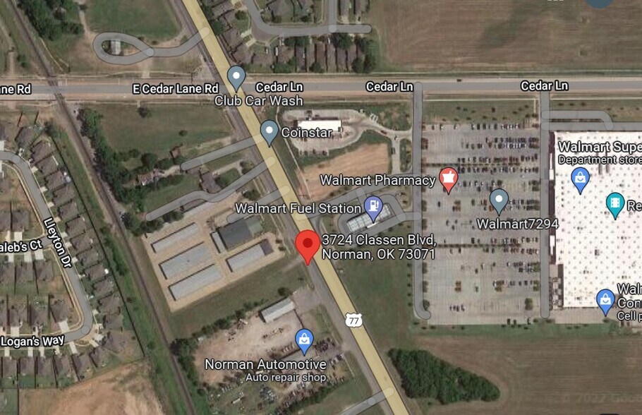 3724 Classen Blvd, Norman, OK à vendre - Aérien – Image 1 sur 4