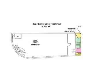 8227 Woodmont Ave, Bethesda, MD à louer Plan d’étage– Image 1 sur 1