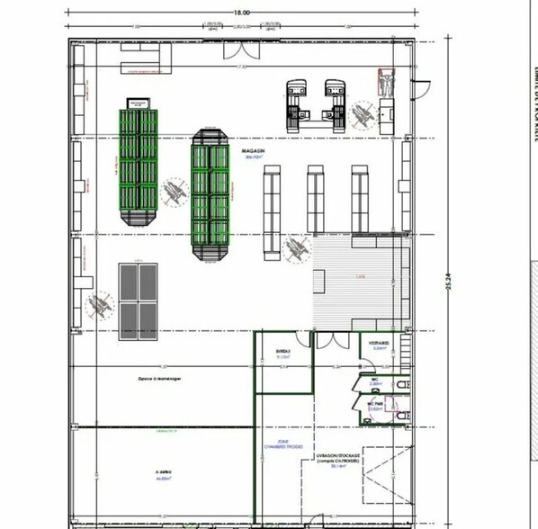 Local commercial dans Basse-Goulaine à louer - Plan d’étage – Image 2 sur 2