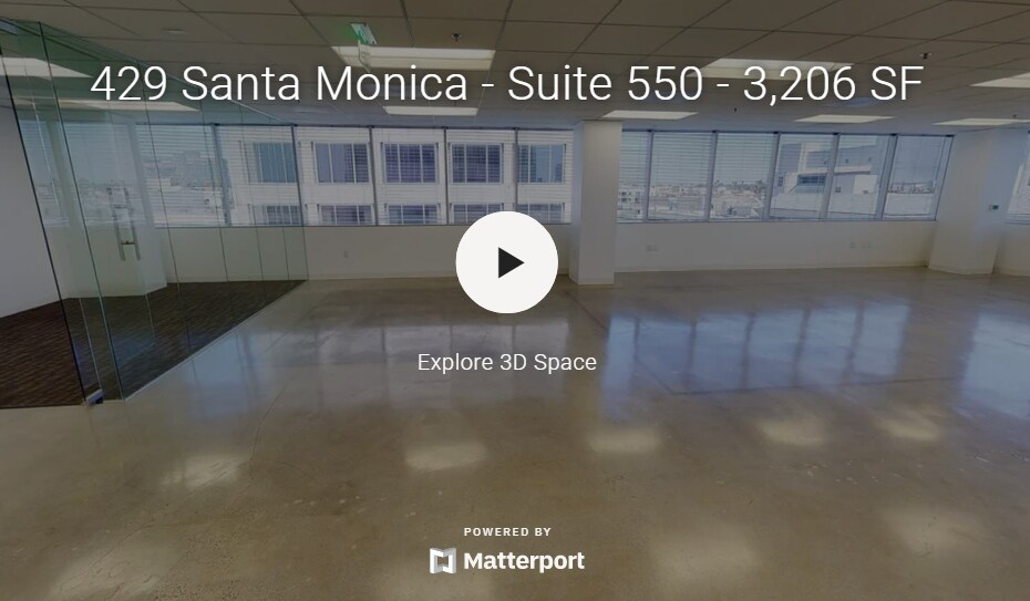 429 Santa Monica Blvd, Santa Monica, CA à louer - Numérisation 3D Matterport – Image 3 sur 13
