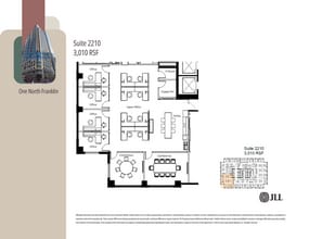 1 N Franklin St, Chicago, IL à louer Plan d’étage– Image 1 sur 3