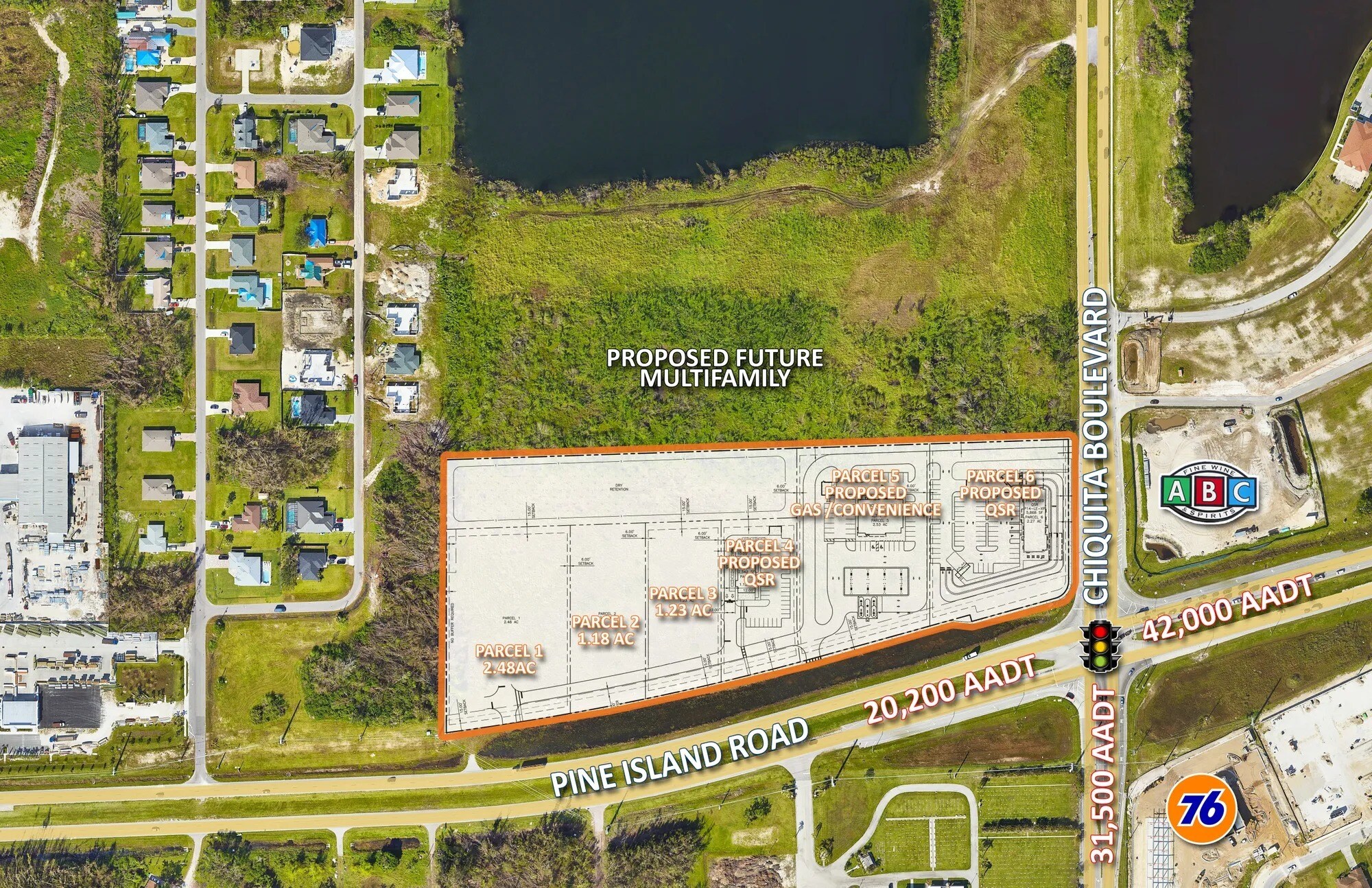 1630 Pine Island Rd, Cape Coral, FL à louer Photo de l’immeuble– Image 1 sur 3