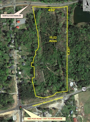 13800 Veterans Memorial Hwy, Winston, GA à vendre - Aérien – Image 1 sur 2